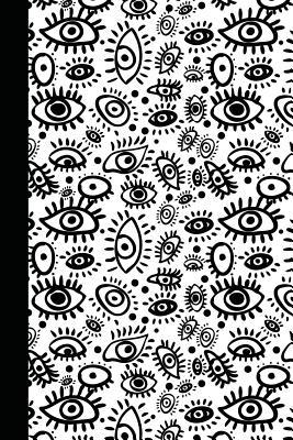 Download Graph Journal: Eyes (Black and White) 6x9: Journal with Graph Paper Pages, Square Grid Pattern - NOT A BOOK file in ePub