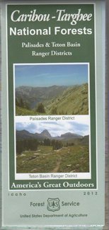 Read Caribou-Targhee National Forest, Palisades & Teton Basin Map - US Forest Service | ePub